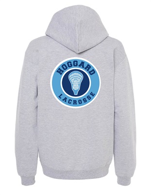 Hoggard LAX Soft Style Cotton Sport Grey Hoodie  - Orders due Thursday, February 29, 2024